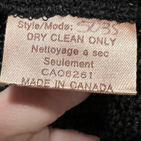 ZONDA Nellis Onyx black knit sweater - Picture 4 of 10